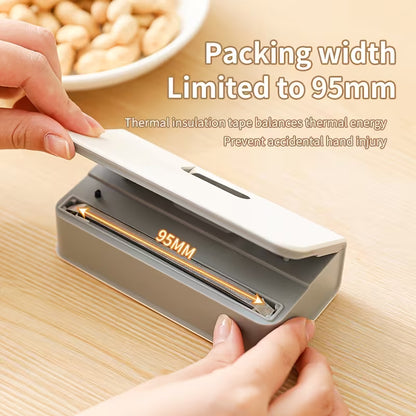 Mini bag sealing machine used in the kitchen