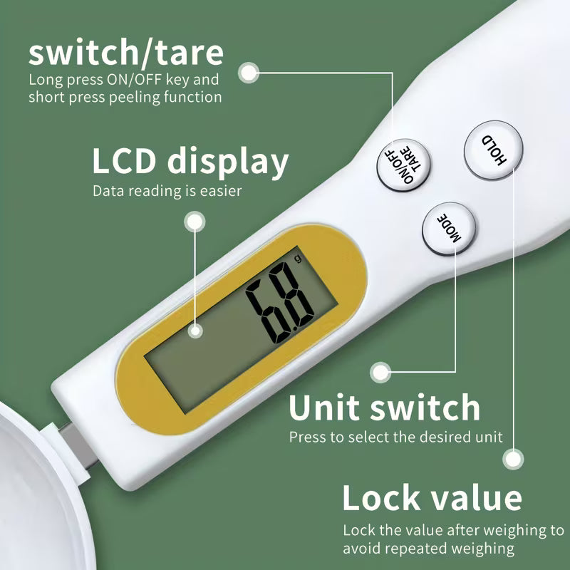 Digital Spoon Scale Kitchen