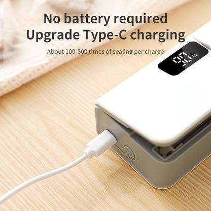 Rechargeable mini bag sealer product view
