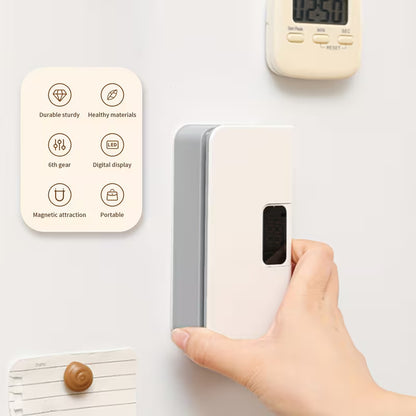 Mini bag sealing machine controls and display
