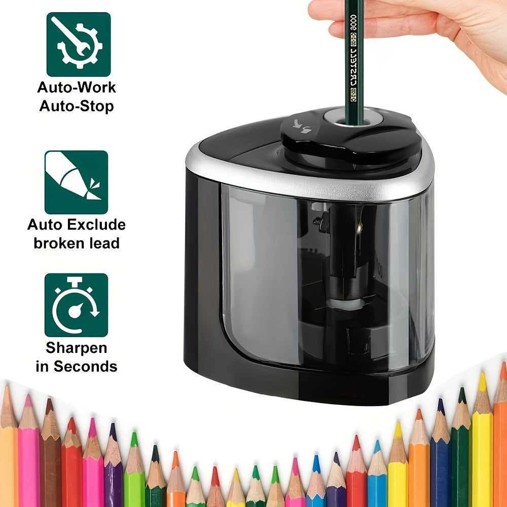Desktop electric pencil sharpener