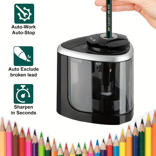 Desktop electric pencil sharpener