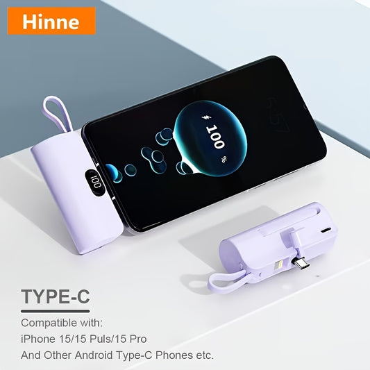 5000mAh mini portable power bank
