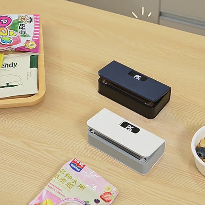Demonstration video of the mini bag sealing machine